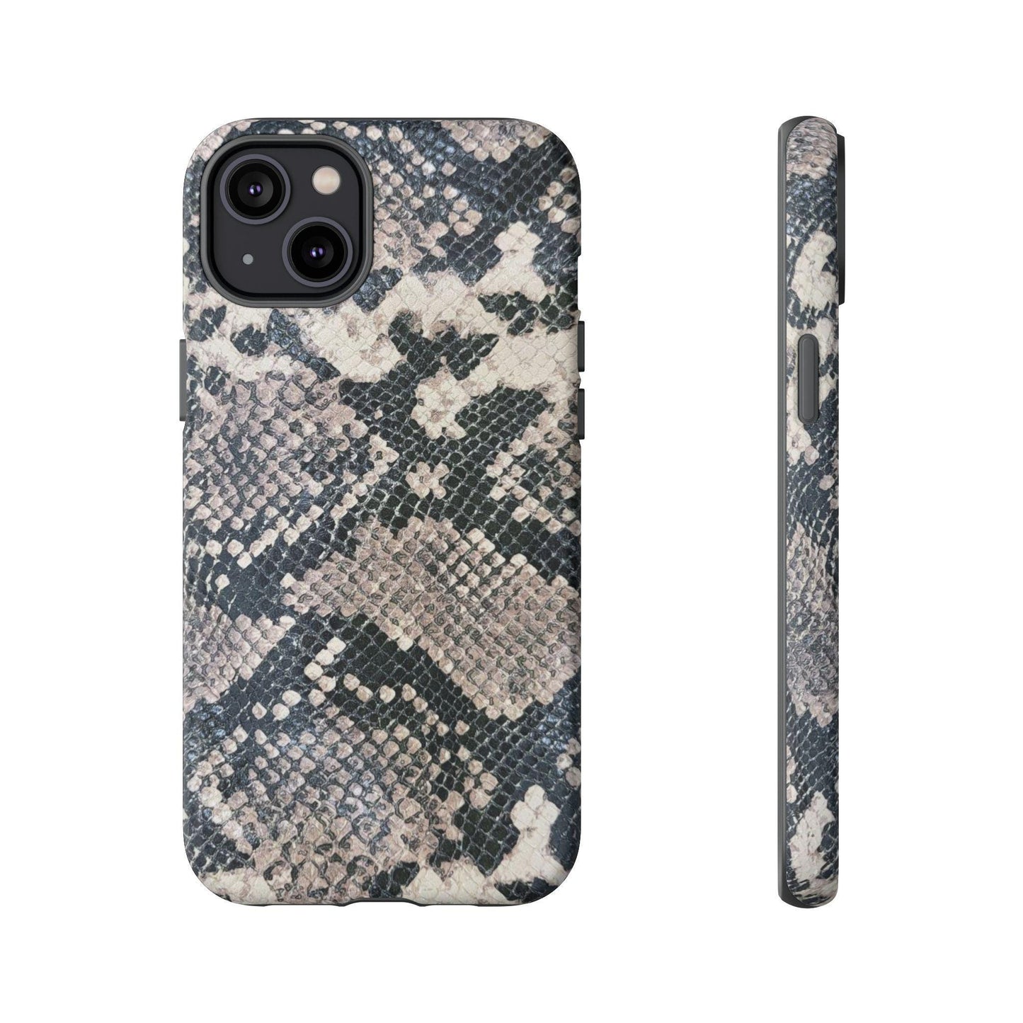 Python Look Phone Case Fashion Print Leather Look Case for Most Popular Phones Designer look phone case Gift for her Snake skin phone case