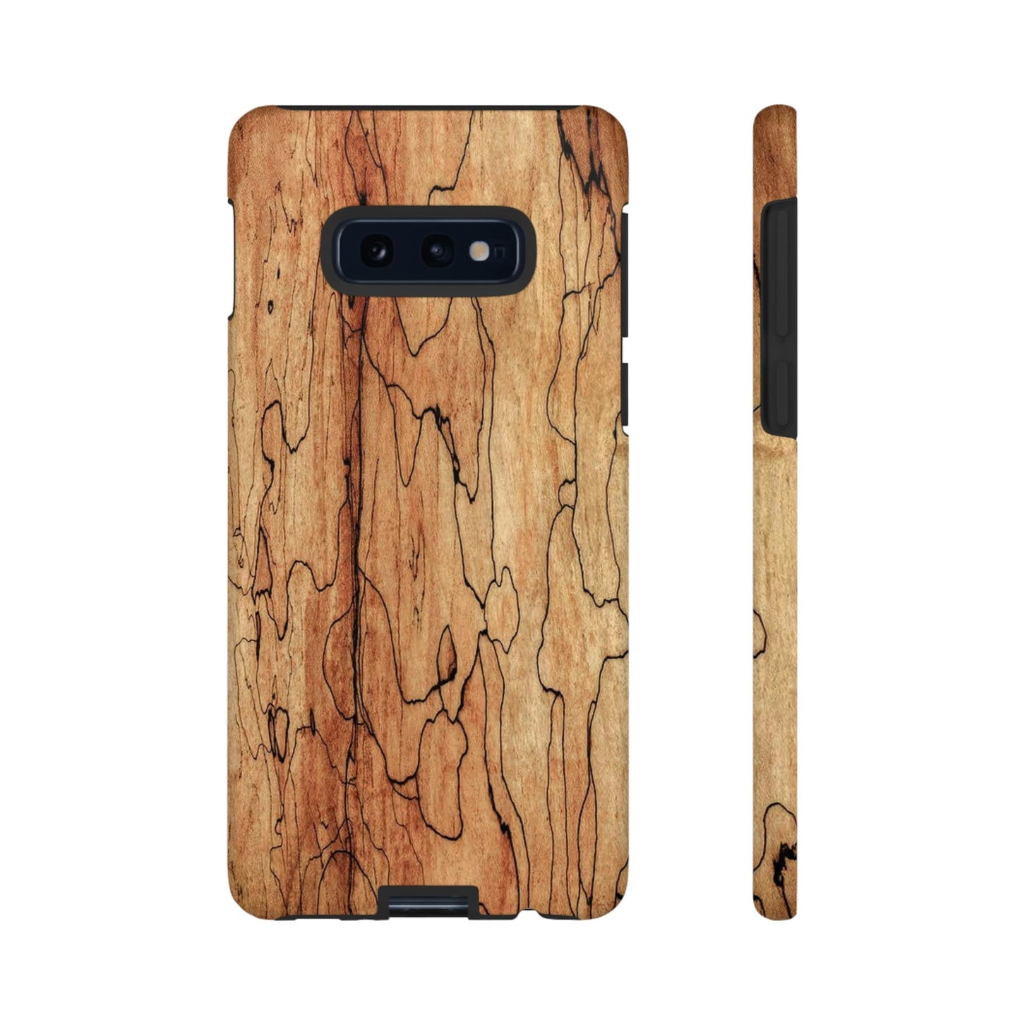 Spalted Maple Exotic Wood Look Phone Case Fashion Print Case for Most Popular Phones - Cases for Wood Workers & Exotic Wood Lovers