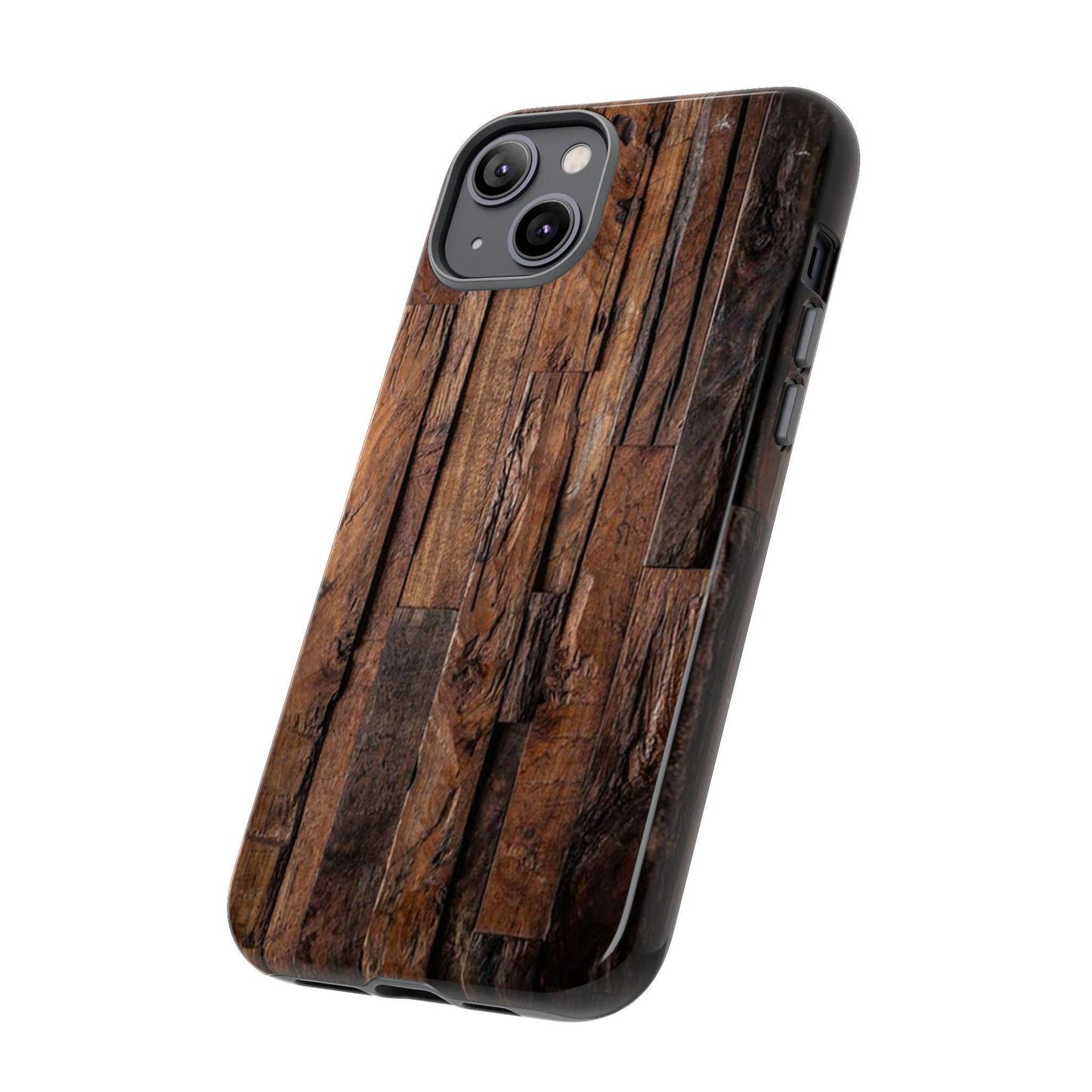 Wood Plank Look Phone Case Natural Wood look Printed Case for Most Popular Phones - Cases for wood worker gift for wood lover wood look case