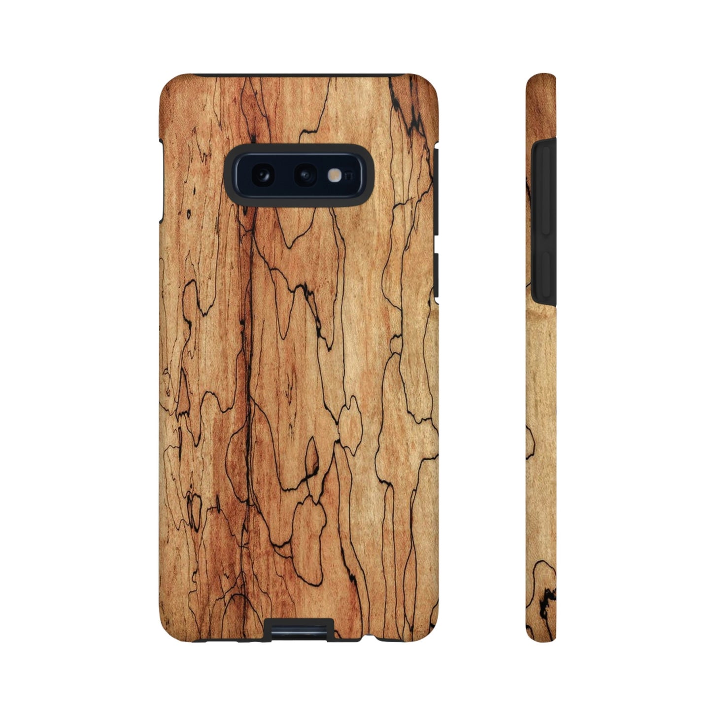 Spalted Maple Exotic Wood Look Phone Case Fashion Print Case for Most Popular Phones - Cases for Wood Workers & Exotic Wood Lovers