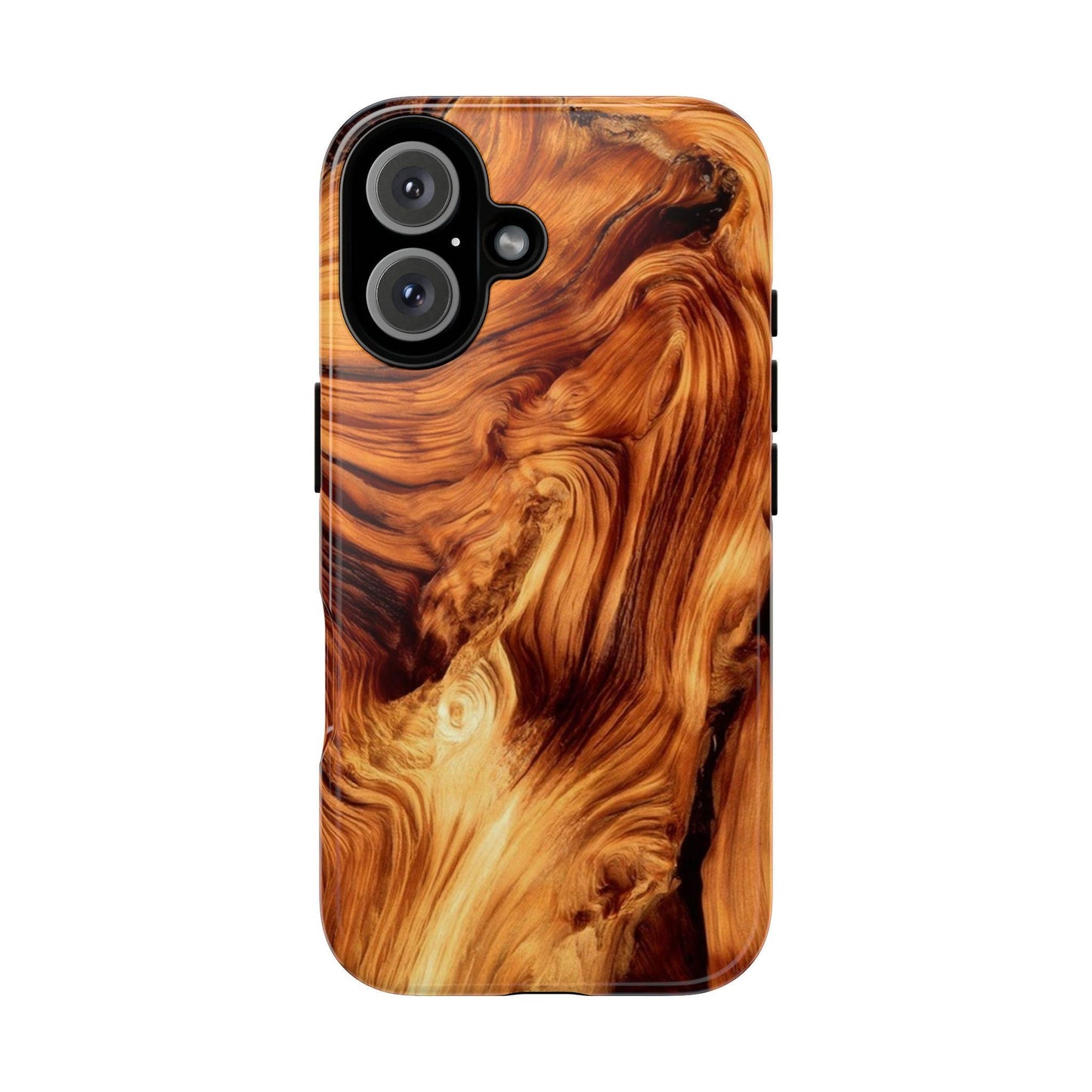 Exotic Wood Look Phone Case Fashion Print Case for Most Popular Phones - Cases for Wood Workers & Exotic Wood Lovers