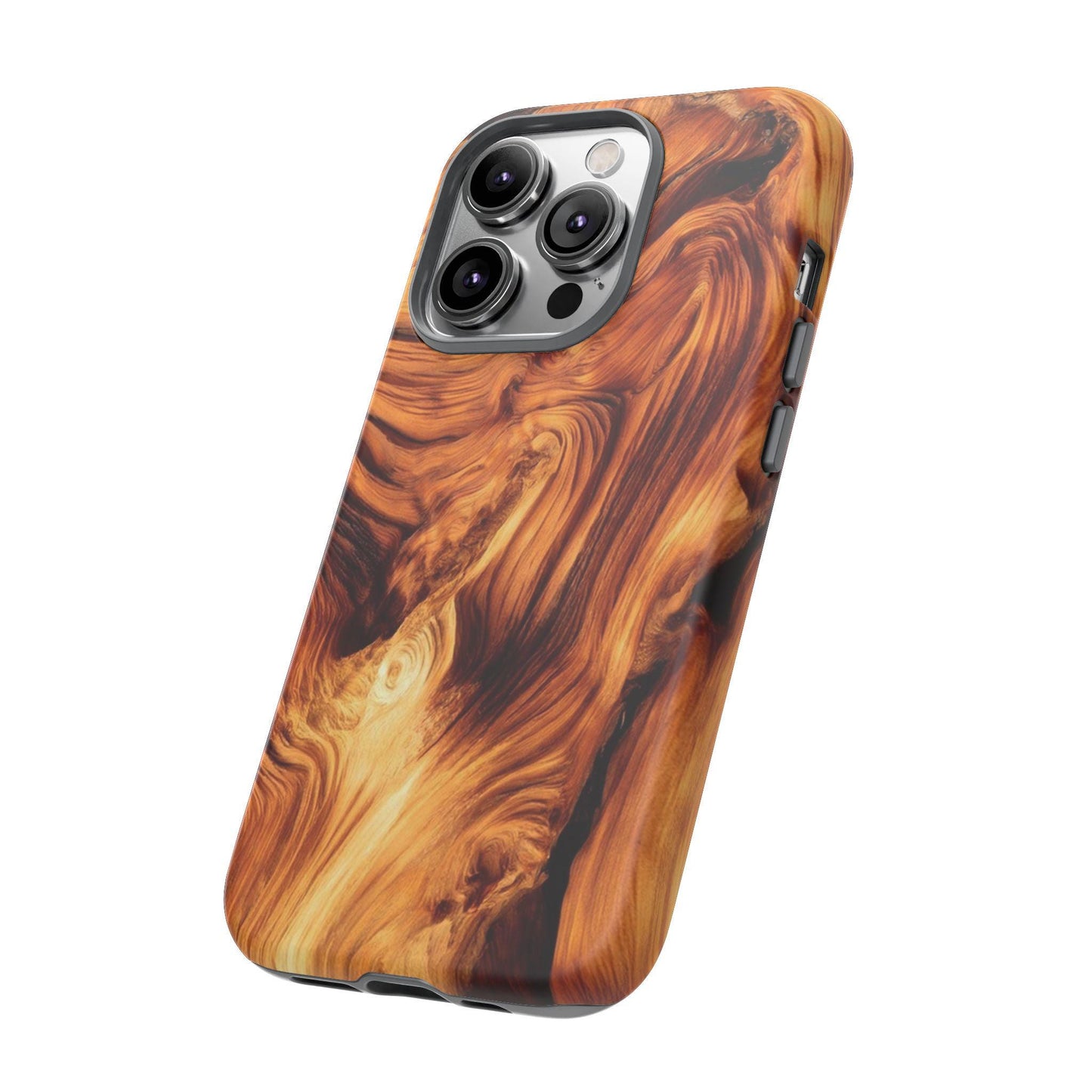 Exotic Wood Look Phone Case Fashion Print Case for Most Popular Phones - Cases for Wood Workers & Exotic Wood Lovers