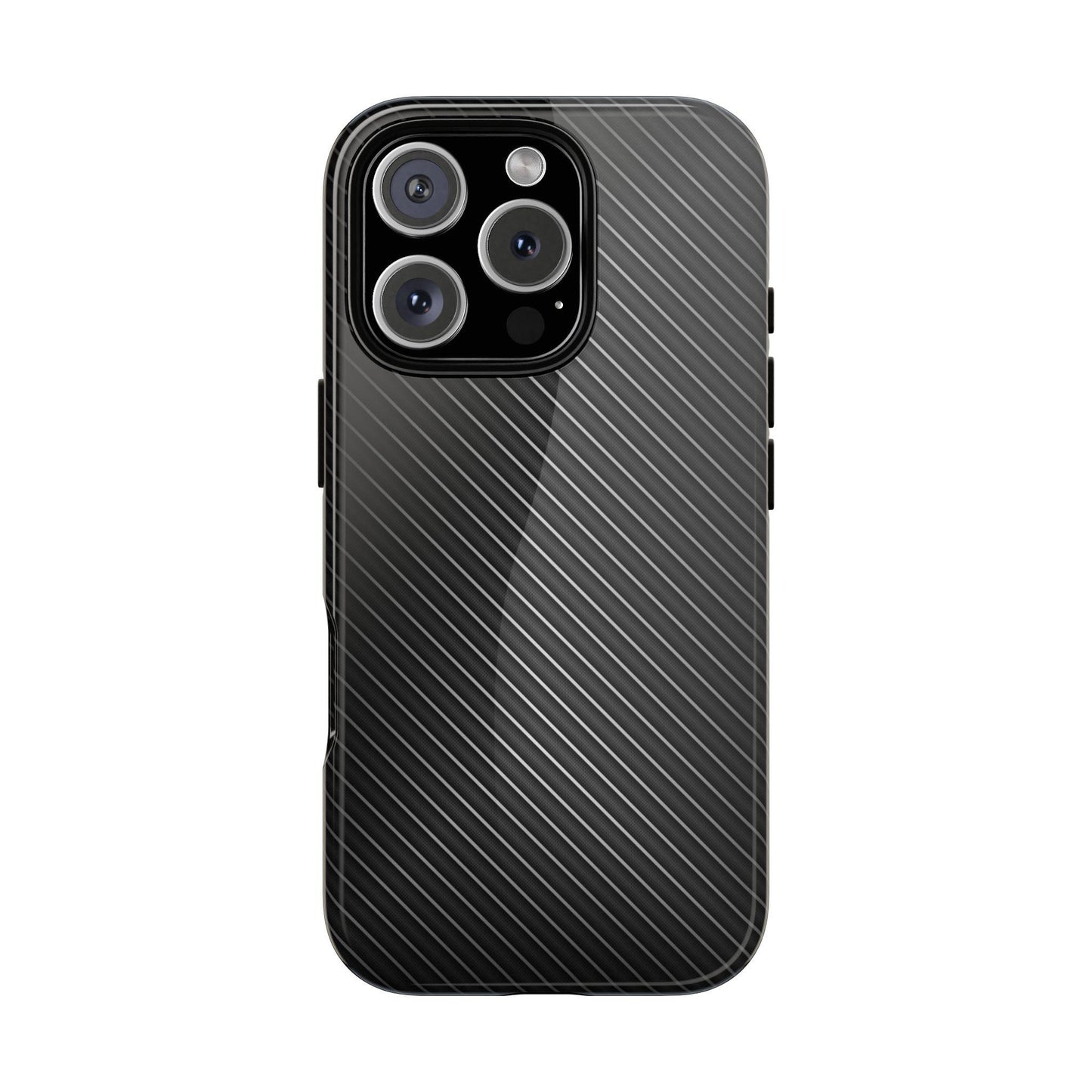 Carbon Fiber Tough Case, CF Print Protective Cover for Phones, Apple Android, High Tech Design