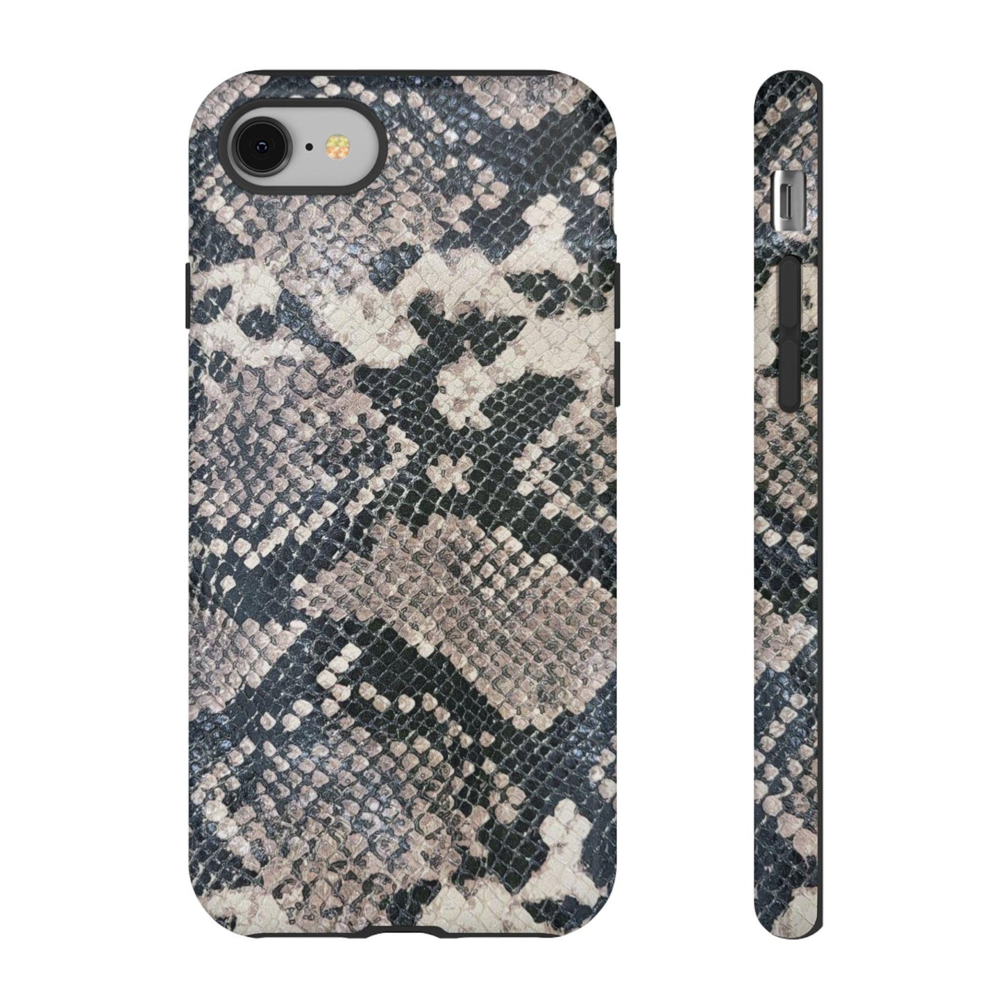 Python Look Phone Case Fashion Print Leather Look Case for Most Popular Phones Designer look phone case Gift for her Snake skin phone case