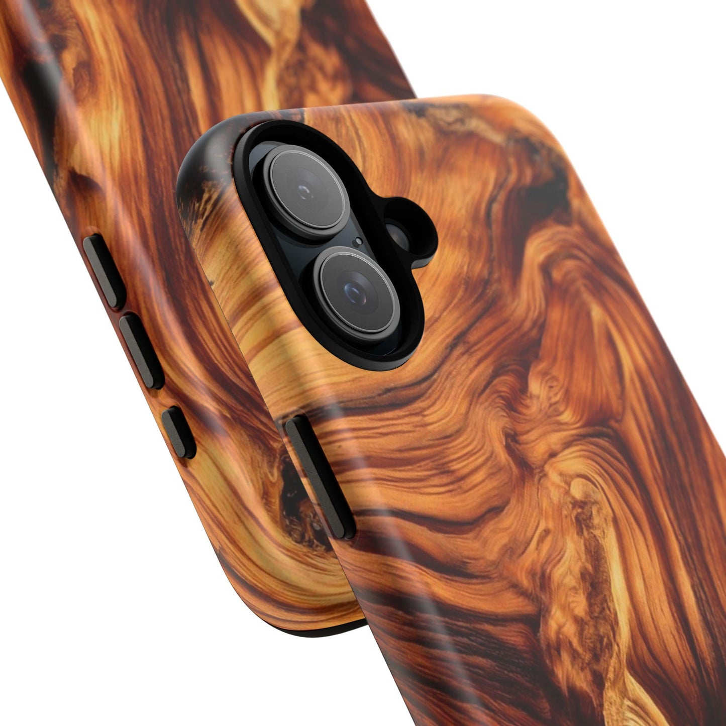 Exotic Wood Look Phone Case Fashion Print Case for Most Popular Phones - Cases for Wood Workers & Exotic Wood Lovers