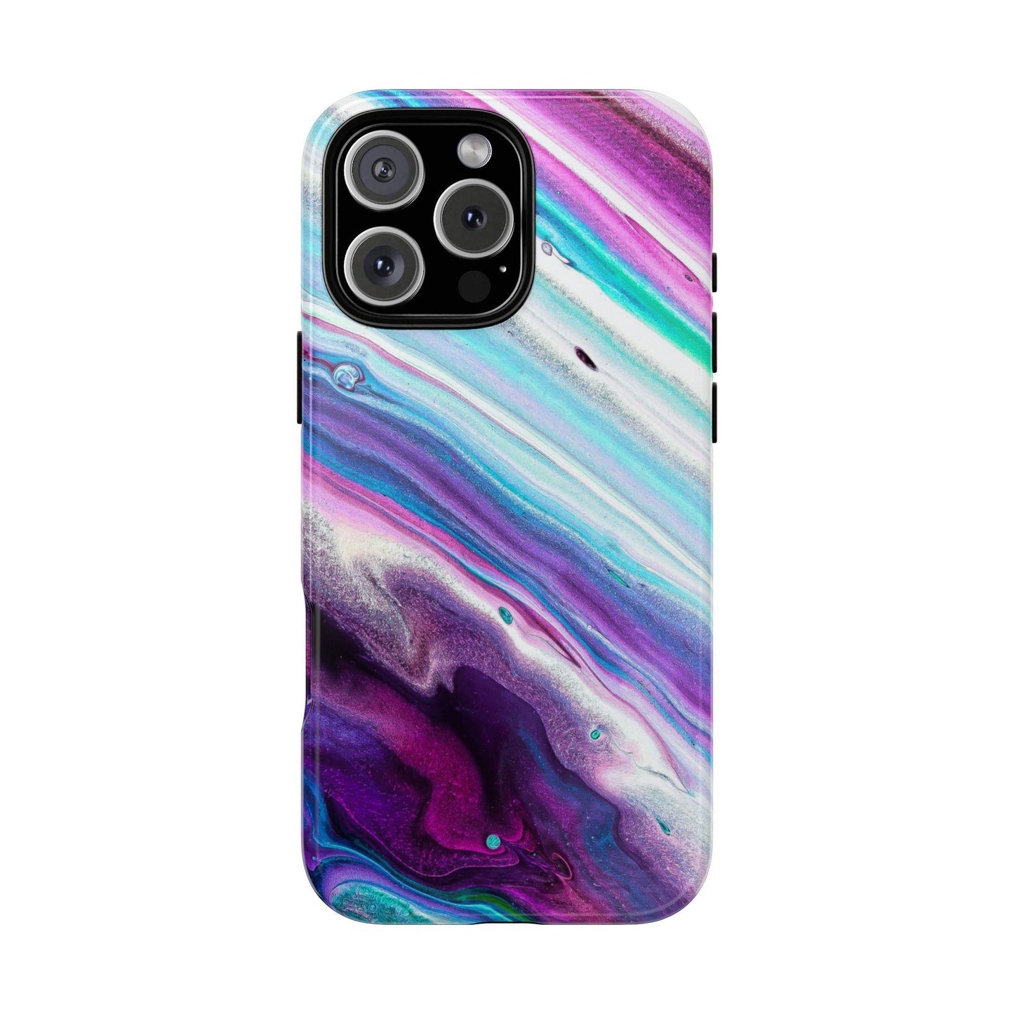 Marble Look Phone Case Multicolor Realistic Stone like Protective Case for most newer phones