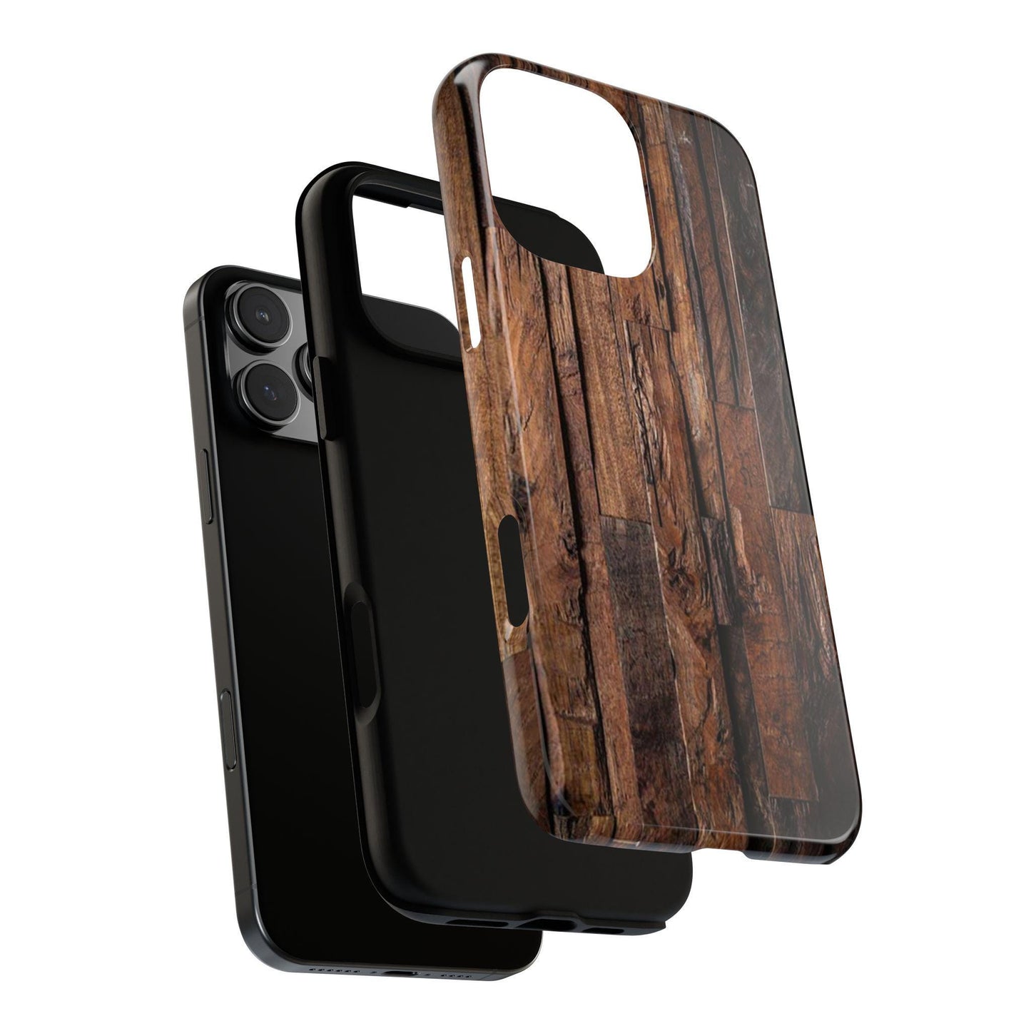 Wood Plank Look Phone Case Natural Wood look Printed Case for Most Popular Phones - Cases for wood worker gift for wood lover wood look case