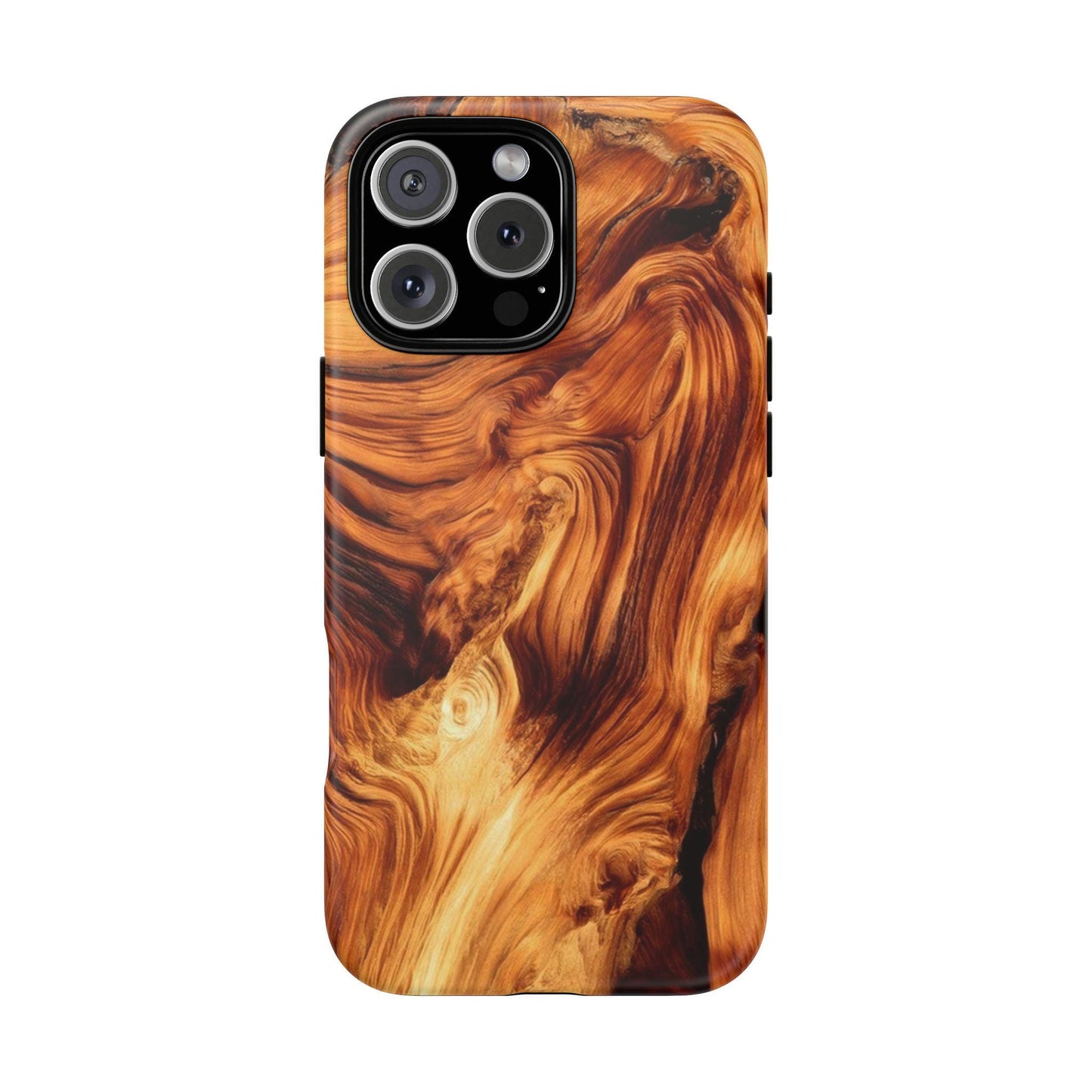 Exotic Wood Look Phone Case Fashion Print Case for Most Popular Phones - Cases for Wood Workers & Exotic Wood Lovers